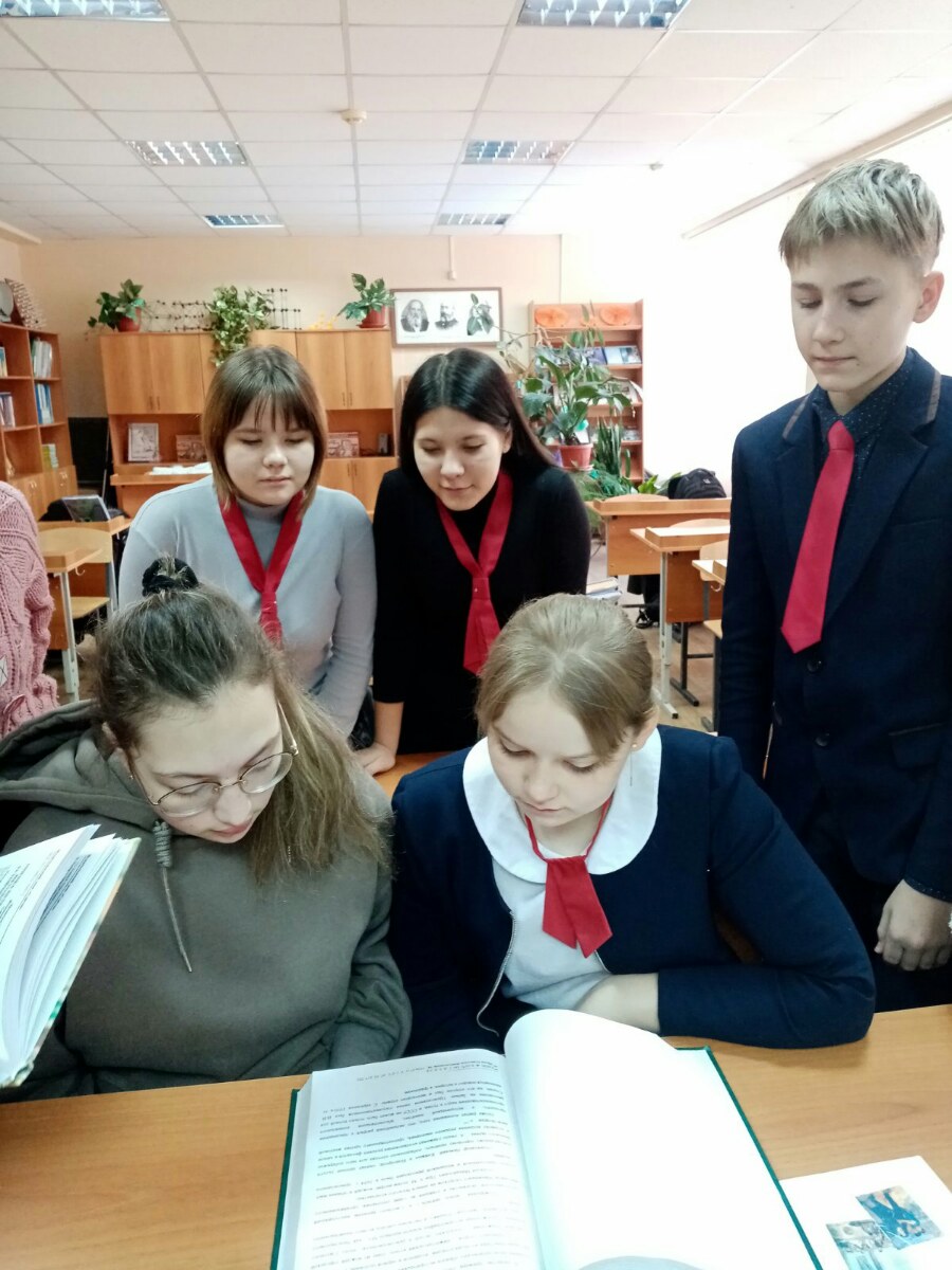 Преподаватель кафедры провела профориентационную беседу с семиклассниками